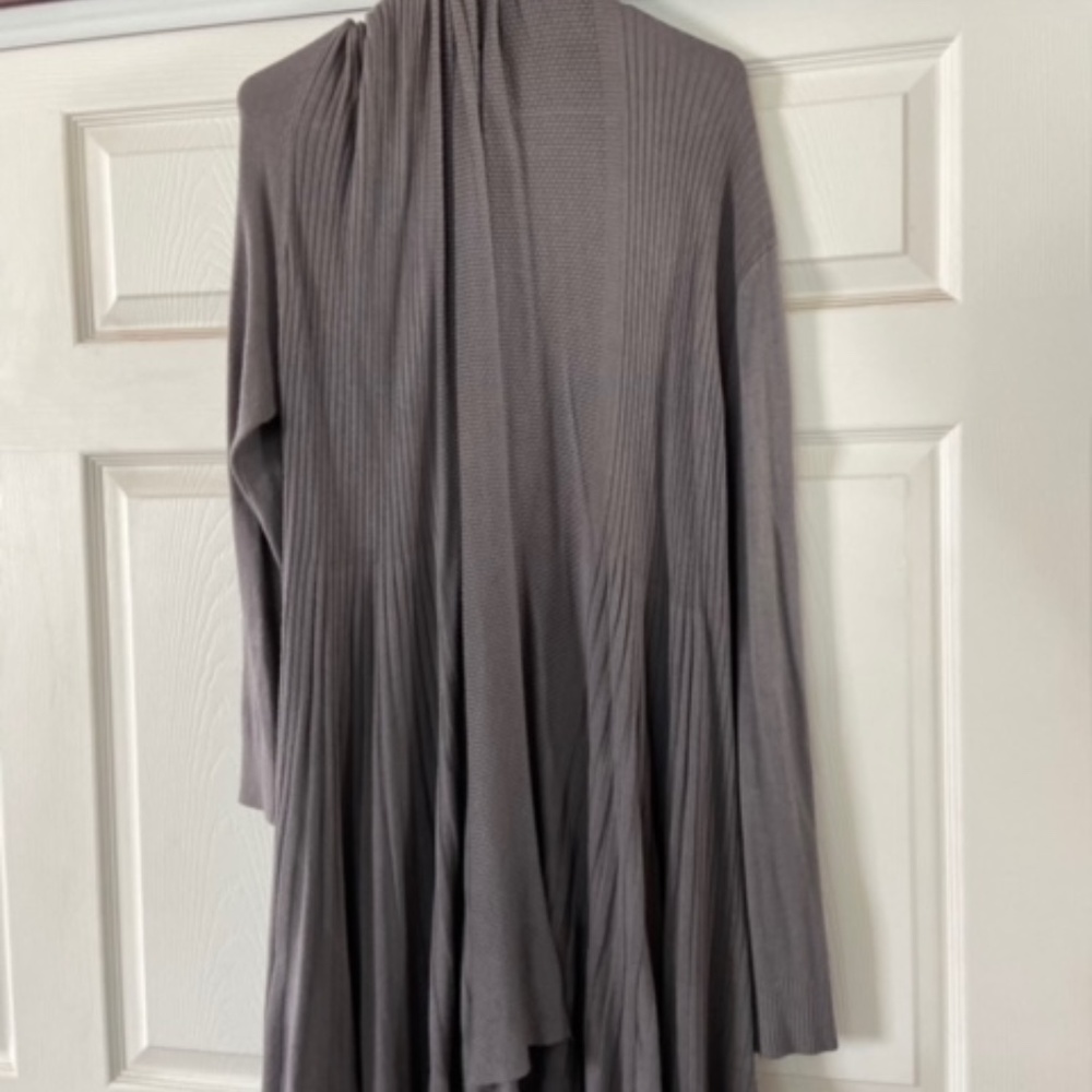 Long Drape front cardigan